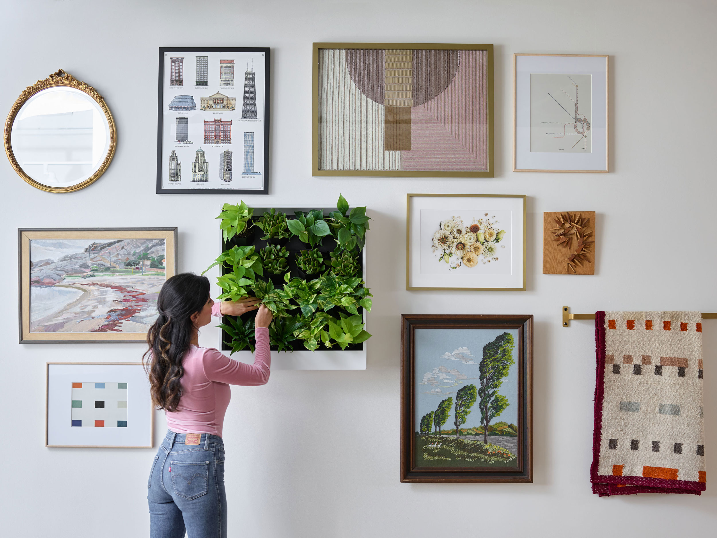 Grow Up Gallery Wall