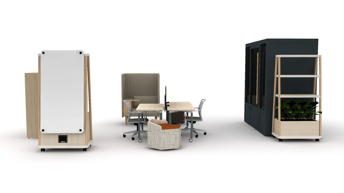 Ramble, Riggs, Marco, Ezel, Kaleid, Boost, Room S Meeting Room with VC, The Solo with Desk, ...