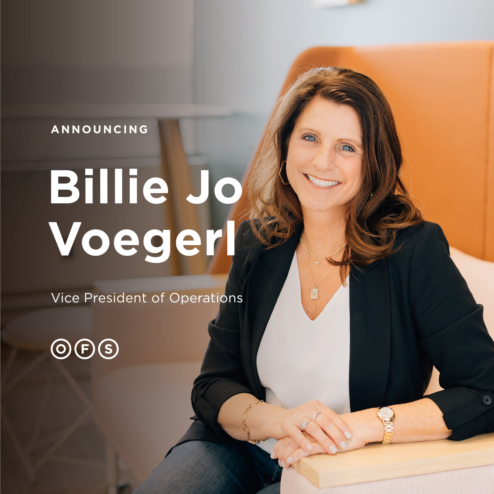Billie Jo Voegerl promoted to Vice President of Operations