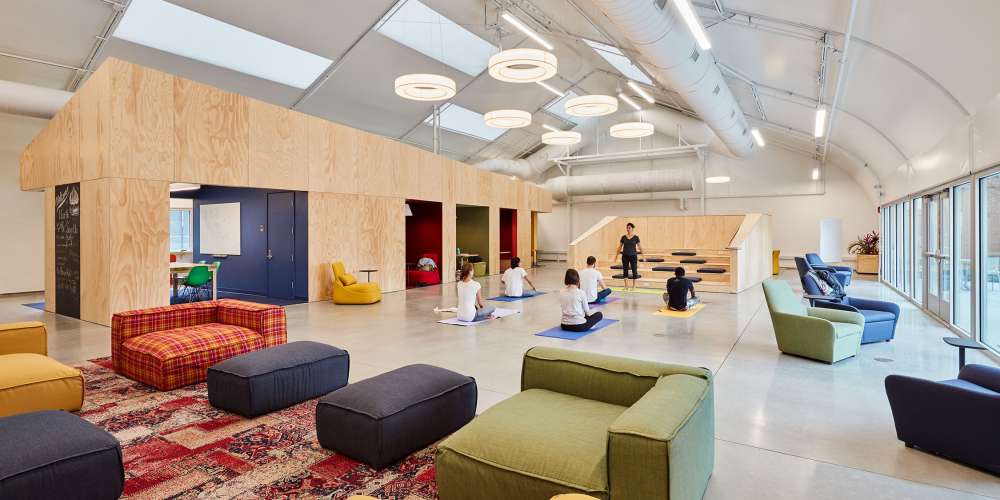 College pilots spaces from home