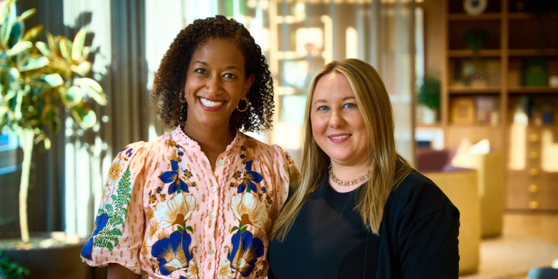 Maria VanDeman, OFS with Samantha Rose, HCM Baltimore
