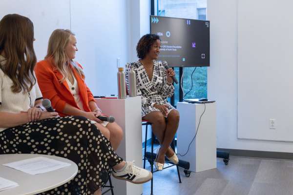 IIDA, OFS host student roundtable at university of north texas