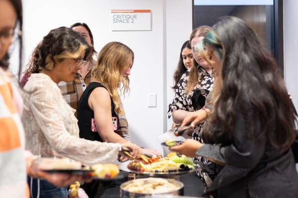 IIDA, OFS host student roundtable at university of north texas