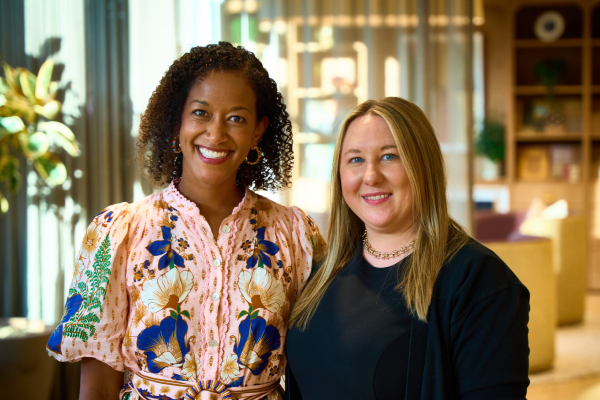 Maria VanDeman, OFS with Samantha Rose, HCM Baltimore