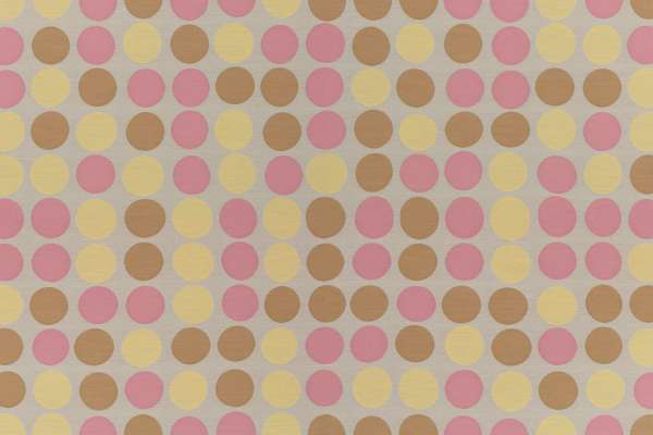 Circles By Alexander Girard Pink And Yellow