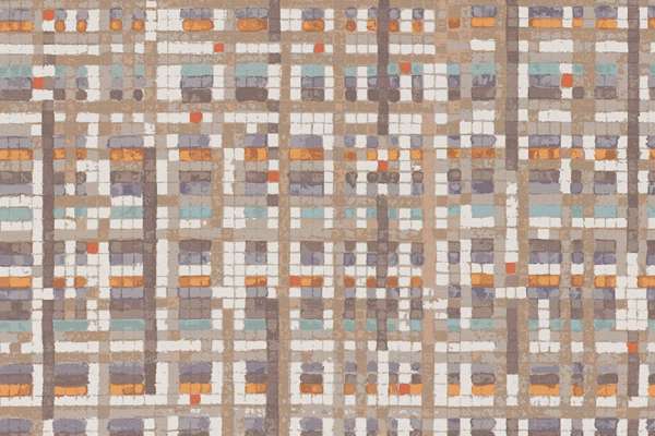 Watercolor Grid Cafe