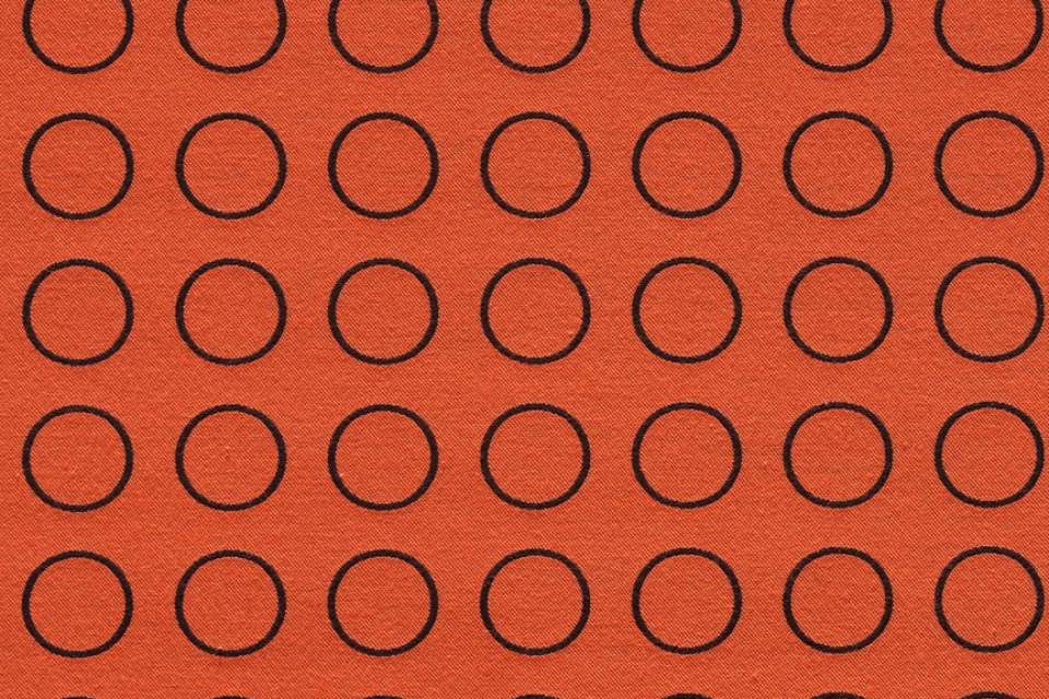 Repeat Dot Ring Coral Repeat Dot Ring Coral