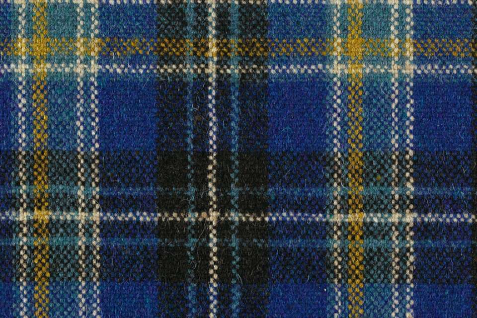 Pressed Plaid Cobalt
