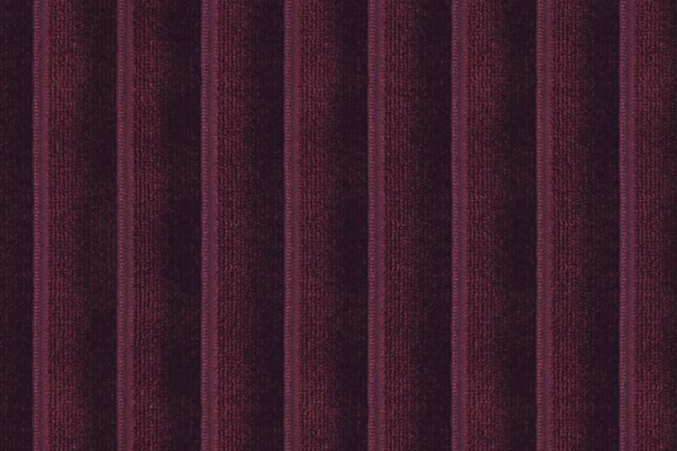 Velvet Cord Deep Crimson