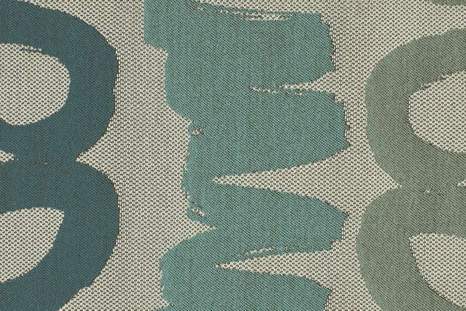 Scribble Xl Bleu Turquoise