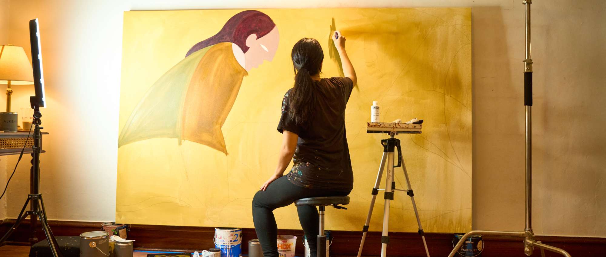 OFS partners with Chicago-based artist Liz Flores for Design Days, celebrating the art of design during Chicago Design Week