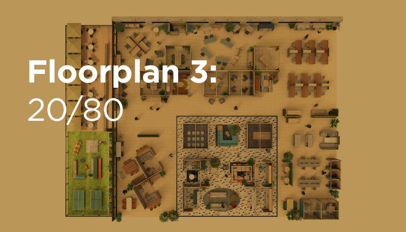 Floorplan 3: 20/80