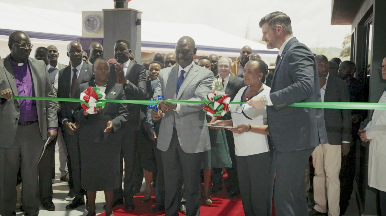 Kenyan President, William Ruto and Franklin Graham, CEO of Samaritan’s Purse
