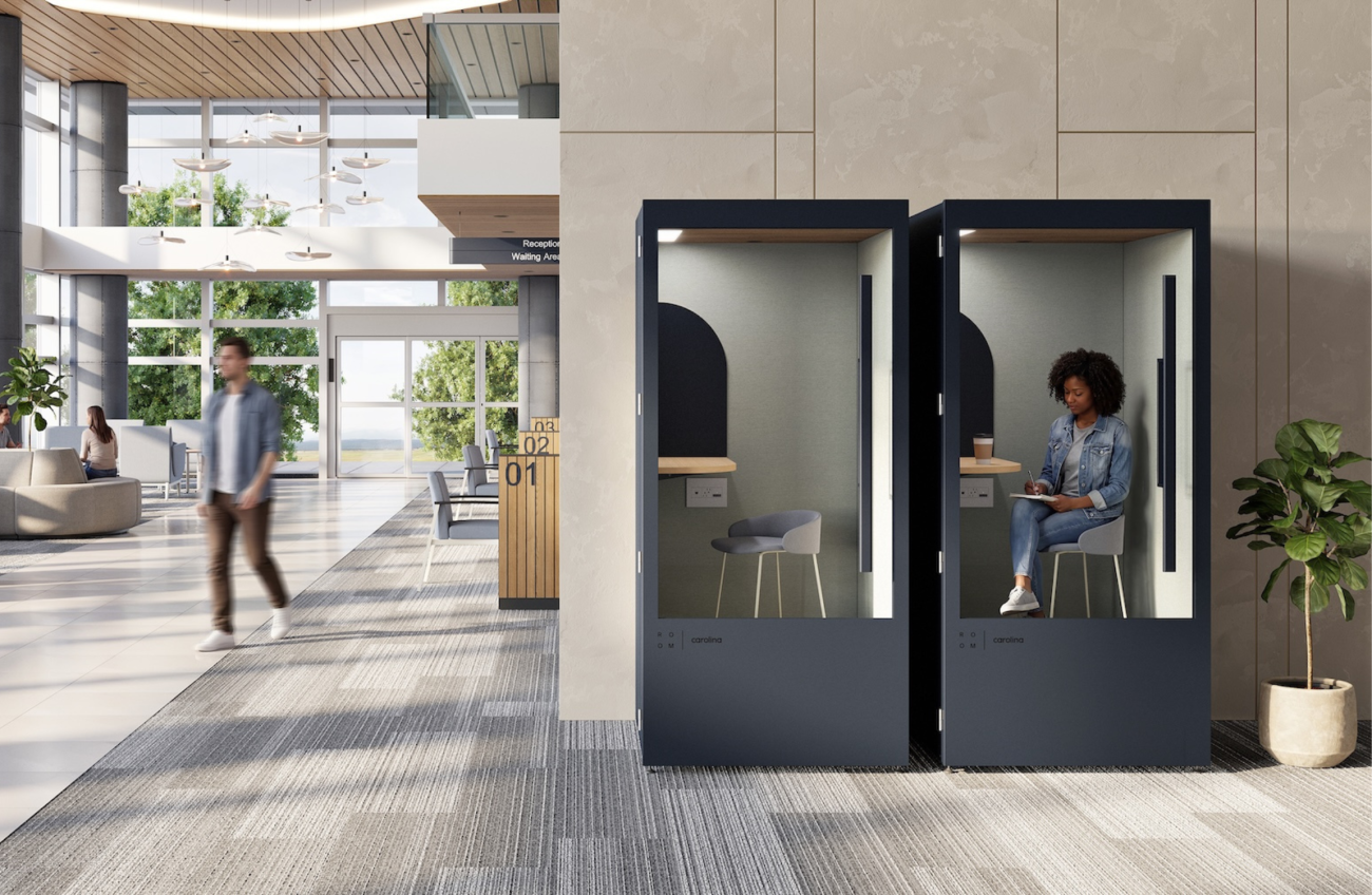 ROOM x Carolina phone booth a new carolina product