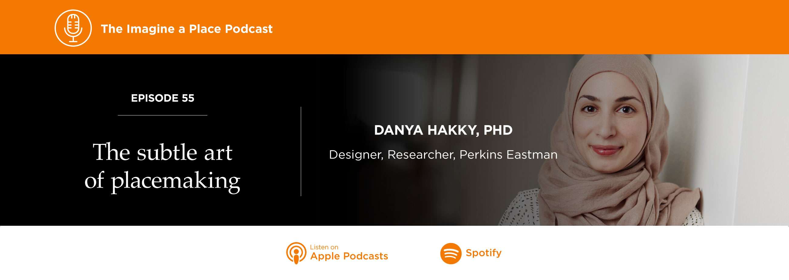 Danya Hakky of Perkins Eastman on the Imagine a Place podcast