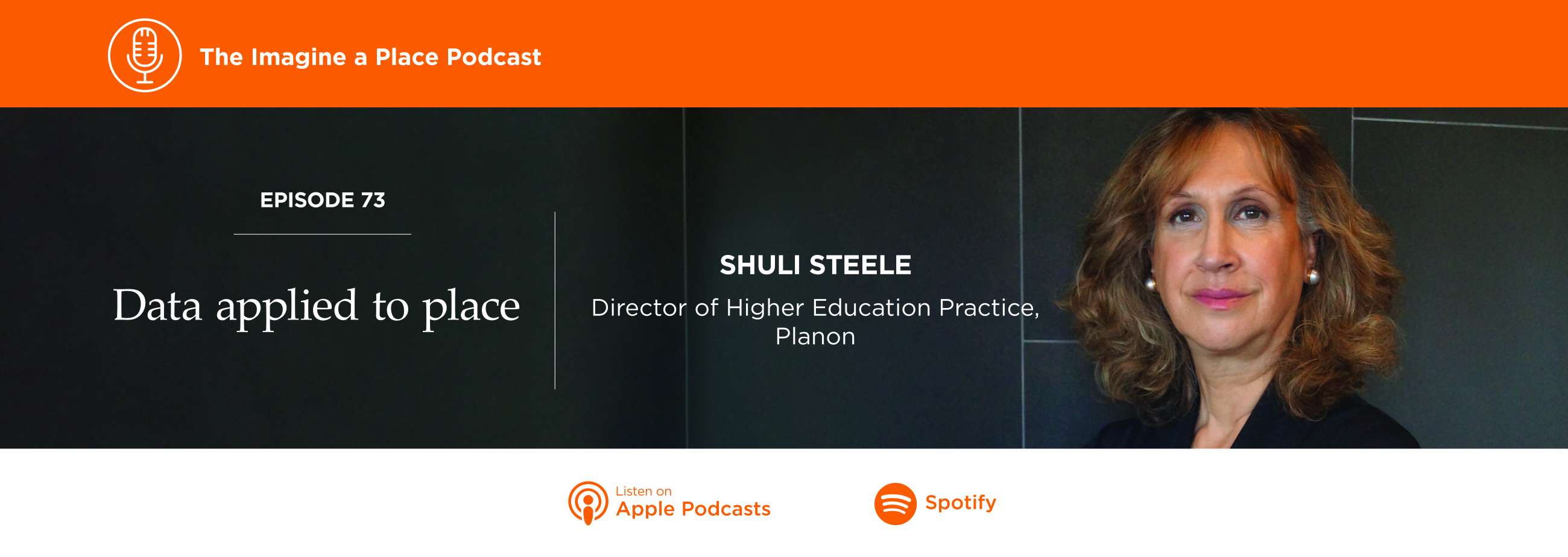 Shuli Steele on the Imagine a Place podcast