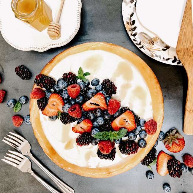 Imagine A Place - Strawberry cheesecake recipe