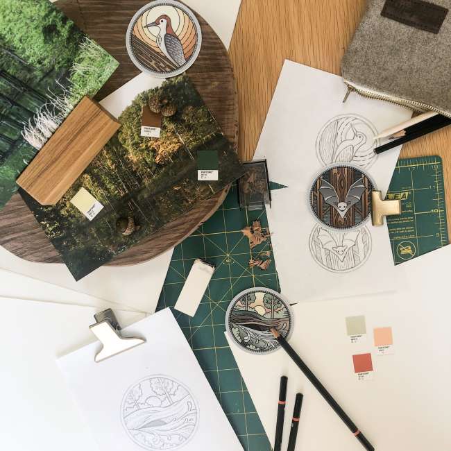 Cool Springs Sticker 