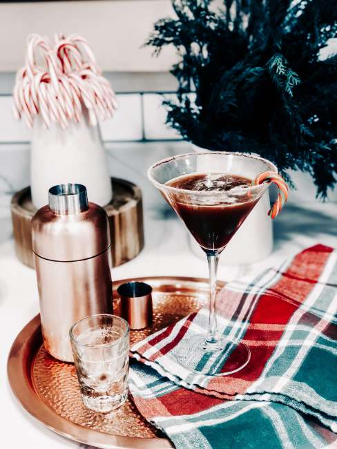 Peppermint Espresso Martini