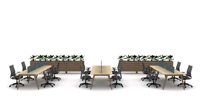 Eleven Wood, Sladr, and Intermix planter Eleven Wood, Sladr, and Intermix planter