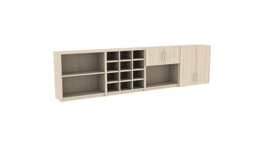 Upper cabinets hangman bracket