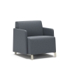 Neom lounge with upholstered arms