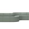 Elara modular lounge with plinth base
