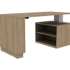 Height adjustable runoff desk
