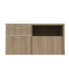 Low height corner pedestals