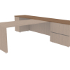 Bridge/return/credenza cabinet top