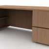 Single pedestal desks