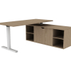 Rectangular top runoff desk