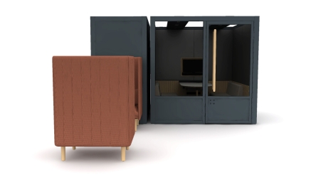 Room M, Room S, and The Acoustic Lounge