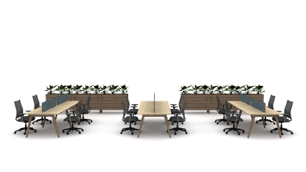Eleven Wood, Sladr, and Intermix planter