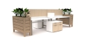 Intermix planter and Staks