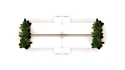Intermix planter and Staks