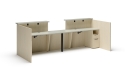 Reception, Height adjustable