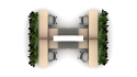 Staks, Intermix planter, and Zonal
