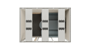 Room L Meeting Room with Monitor Mount