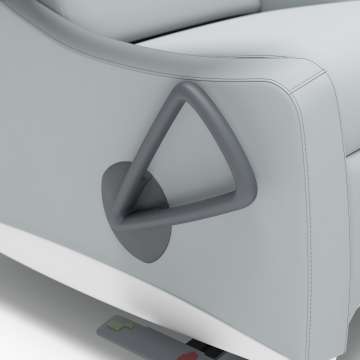 Urethane foot ottoman handle