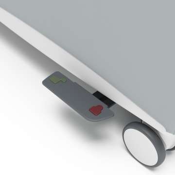 Central locking casters