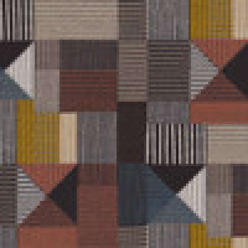 Geometric Ii Red Yellow Green
