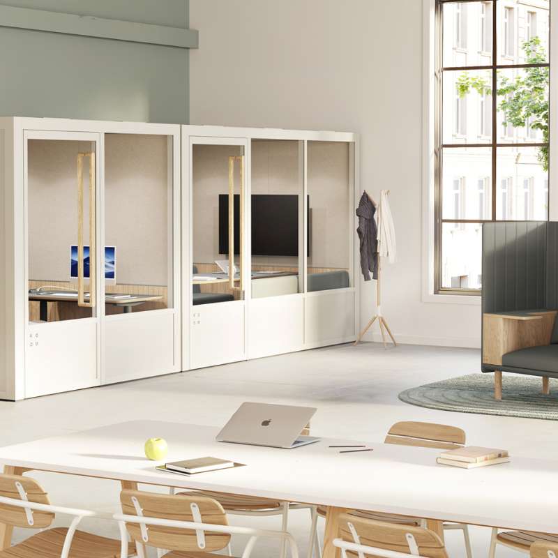 Room L Meeting Room with Monitor Mount, Room M Focus Room, Vienna, Eleven Wood, ...