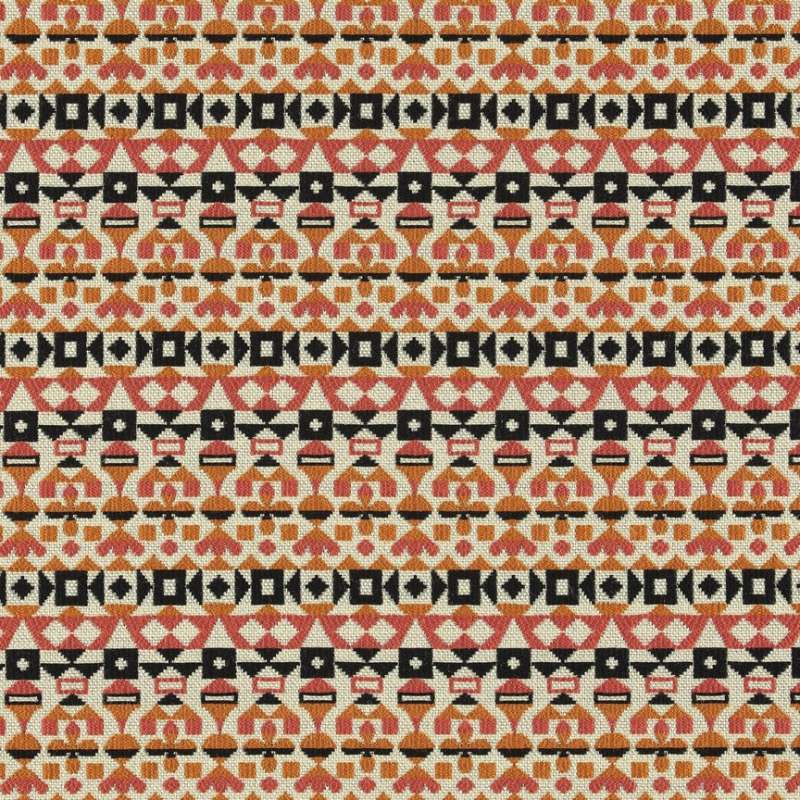 Arabesque Pink and Orange