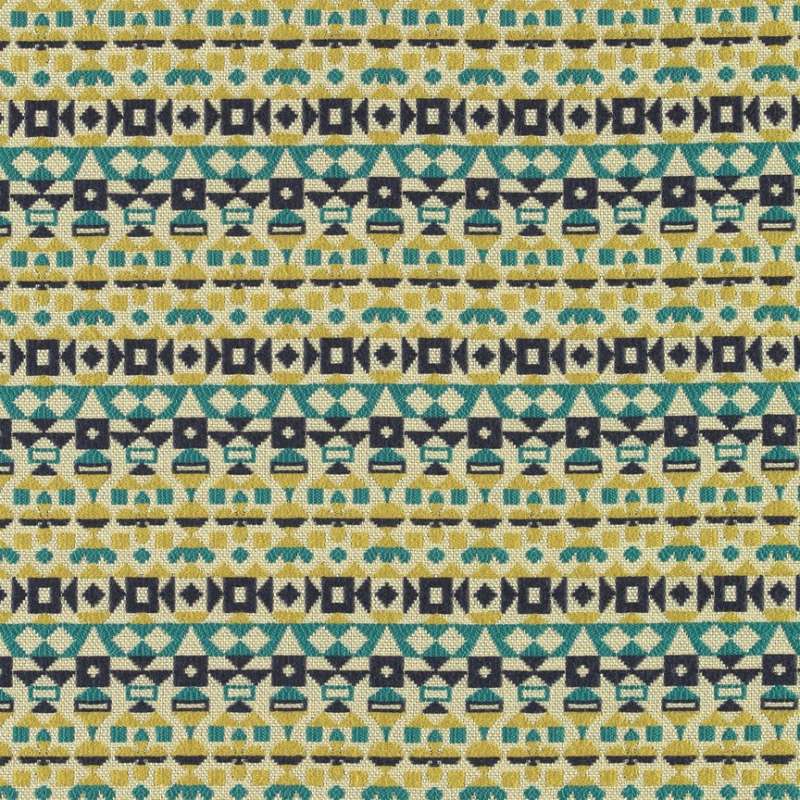 Arabesque Marine and Turquoise