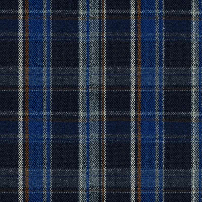 York Plaid #2 Cobalt