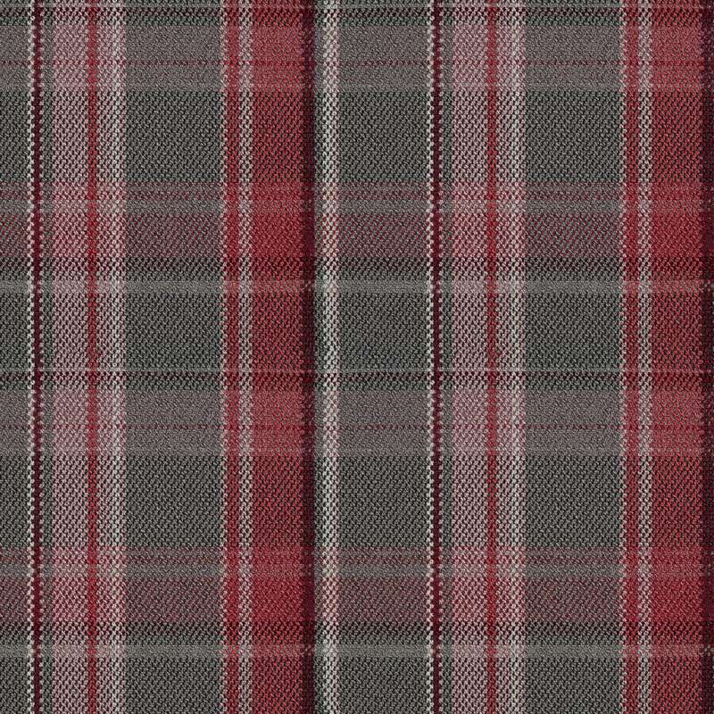 York Plaid #6 Crimson