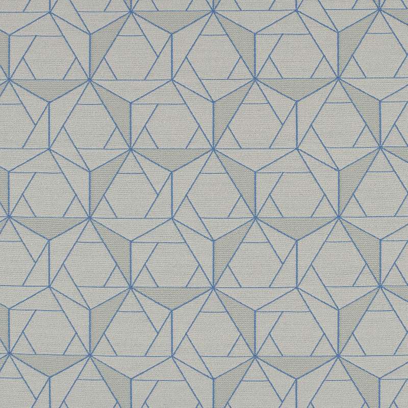 Folded Lines Gray & Aqua