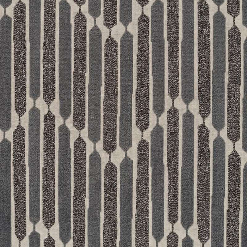 Chenille Chevron Grey