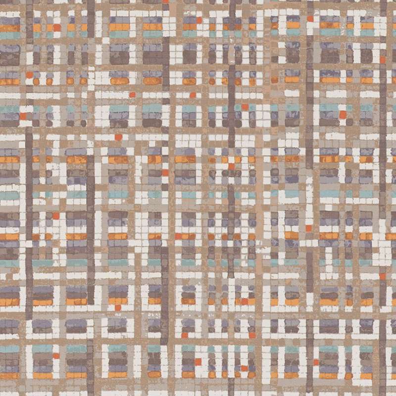 Watercolor Grid Cafe